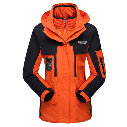 Luminous Edge: Vapor Vinyl Jacket