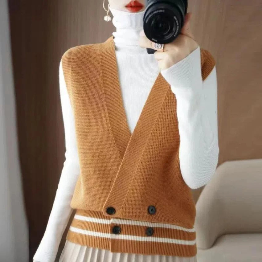 Knit Fashion Vest