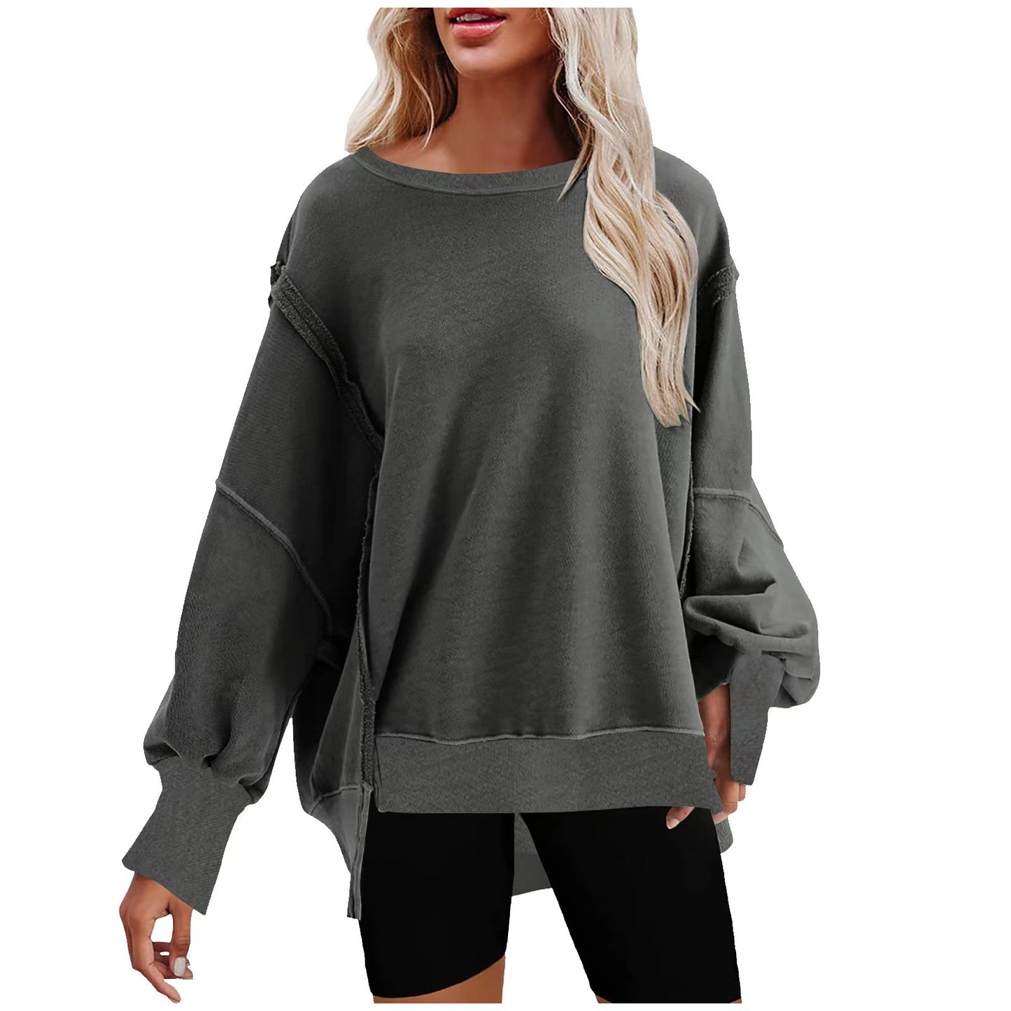 Casual Sweatshirt Vintage Fashion Female