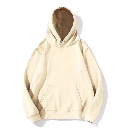 Oversized Solid Style Hoodie