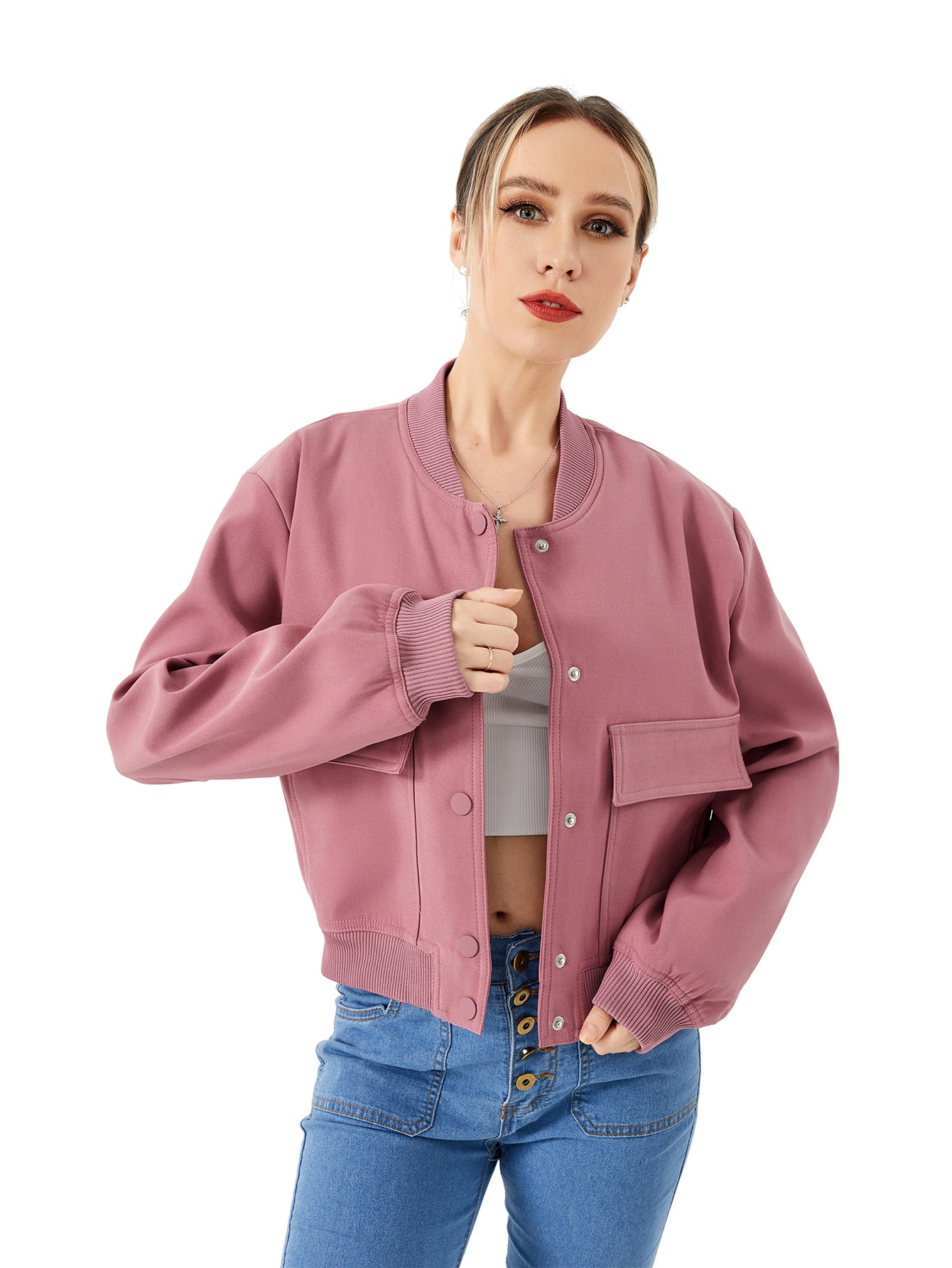 Avenue Statement: Streetwise Oversized Varsity Jacket
