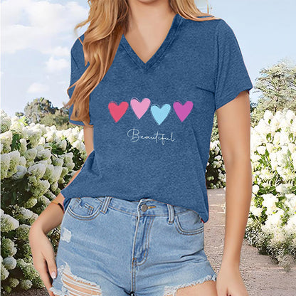 Beachside Minimalist: O-Neck Shirt & Casual Shorts Summer Set
