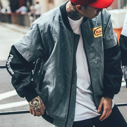 Streetwise Chic: Clean-Cut Oversized Jacket
