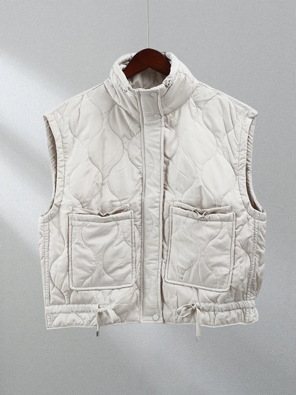 Casual Cool Cotton Zipper Vest