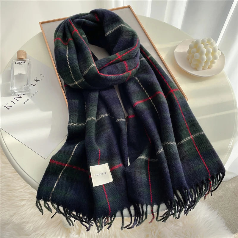 Arctic Elegance Cashmere Wrap