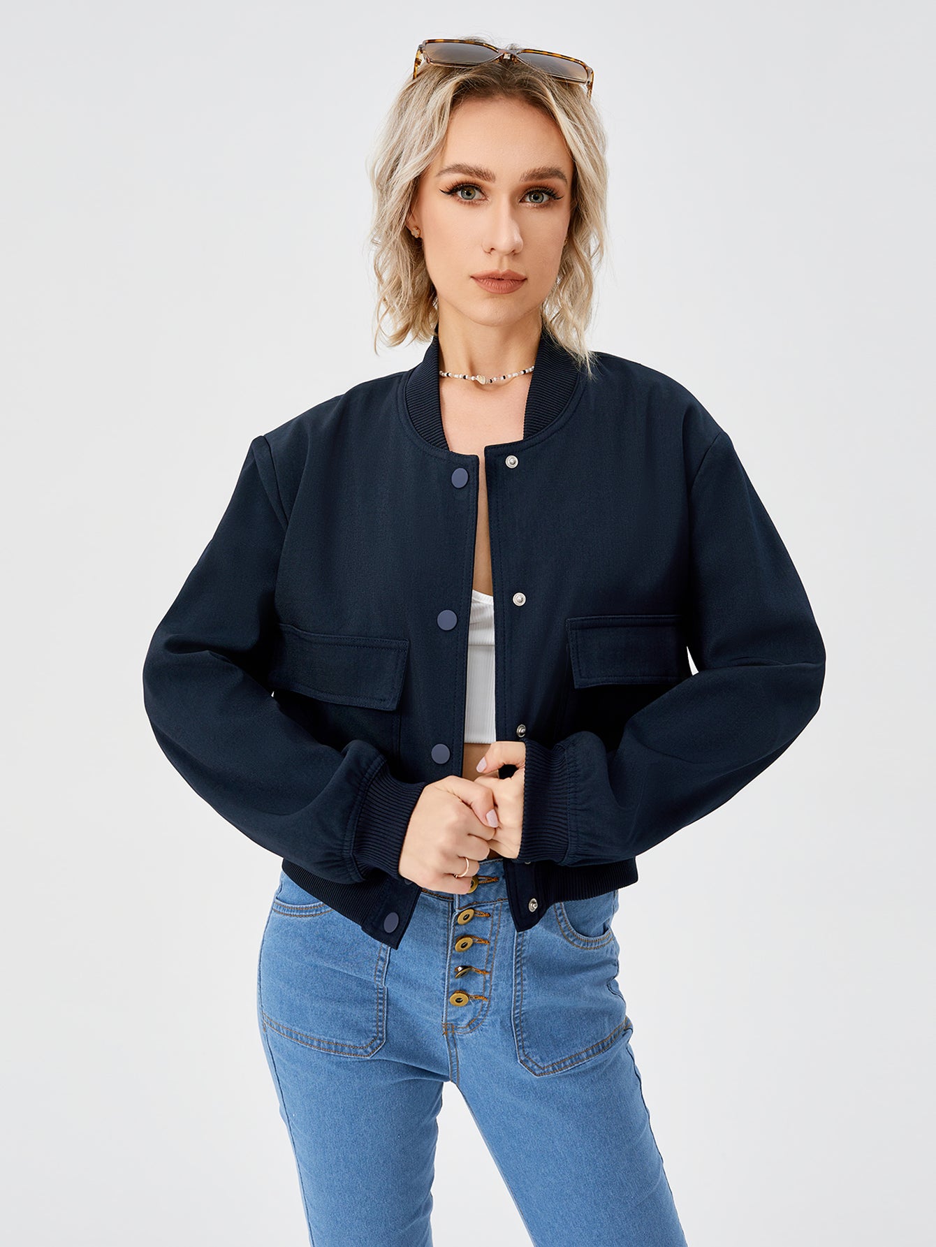 Avenue Statement: Streetwise Oversized Varsity Jacket