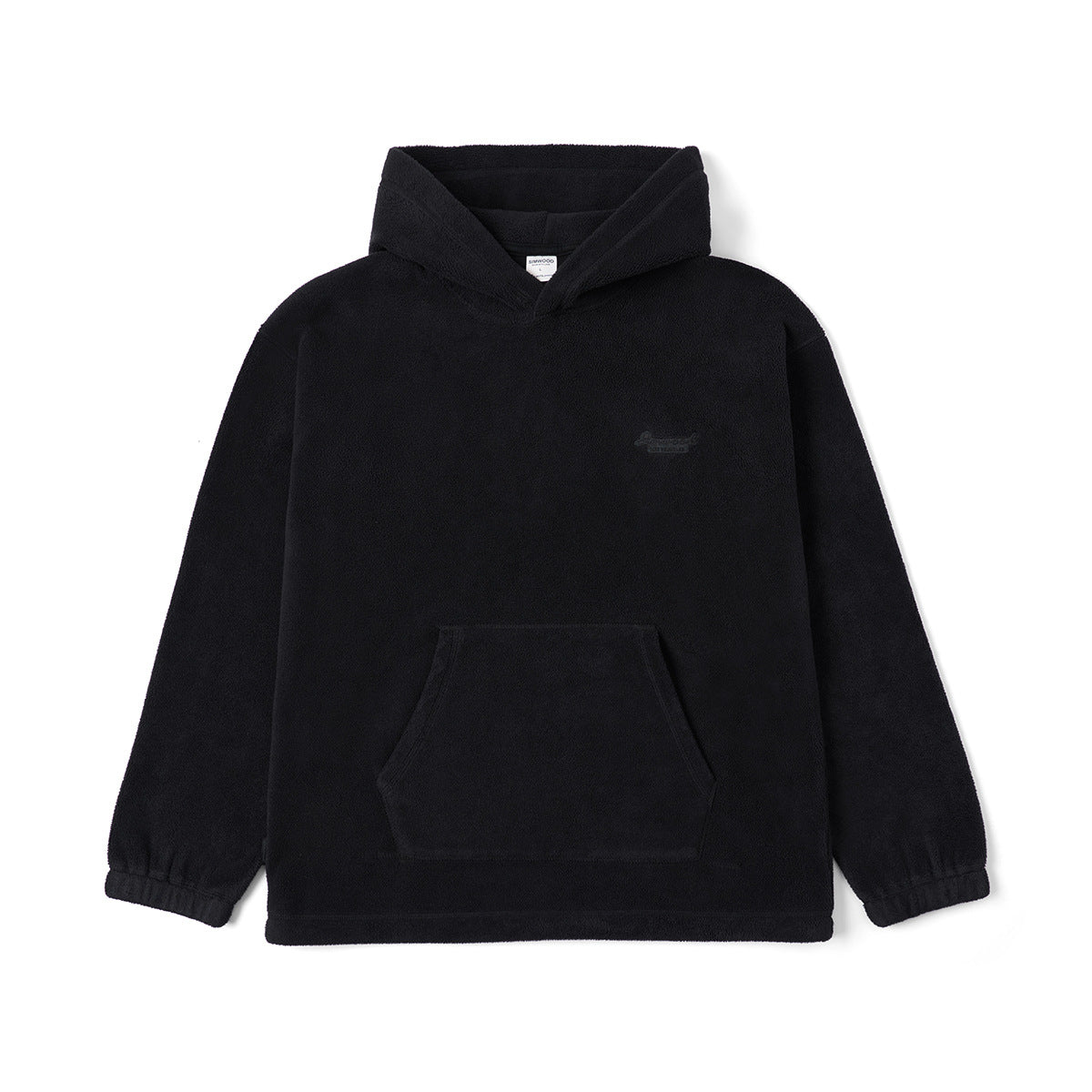 Dark Elegance: Premium Embroidered Hoodie