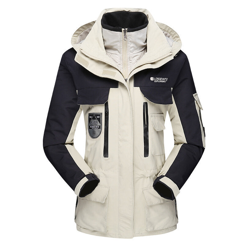 Luminous Edge: Vapor Vinyl Jacket