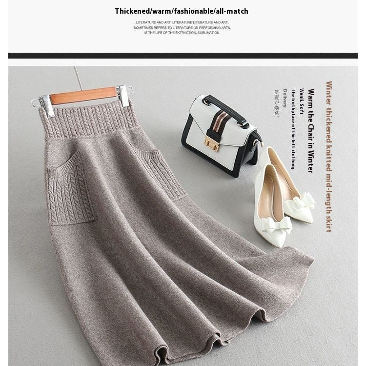 Quiet Luxury: Cashmere Dress-Skirt Duo