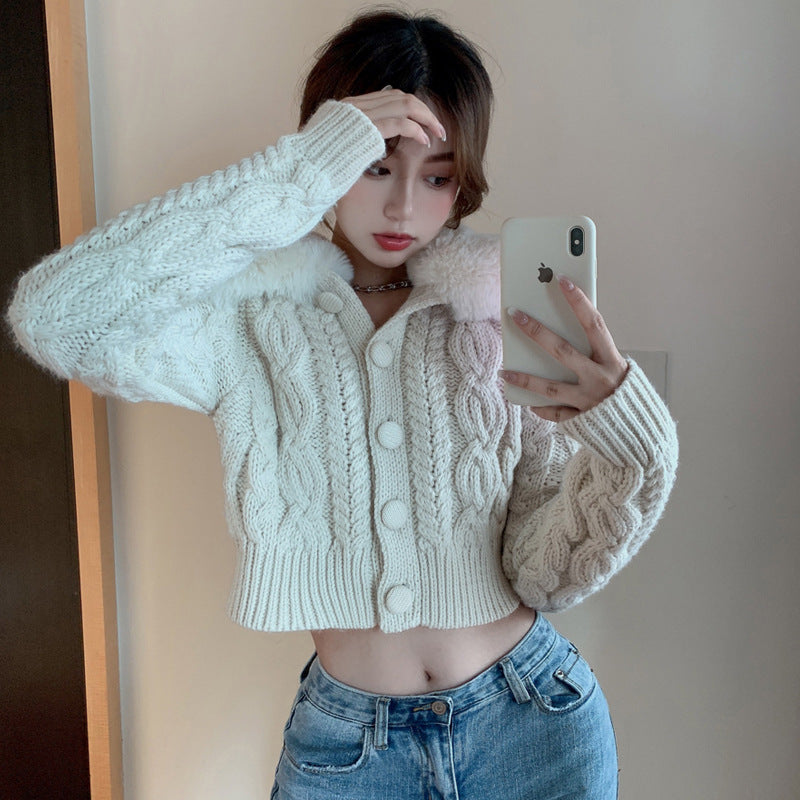 Cozy Elegance Fur Allure Cardigan