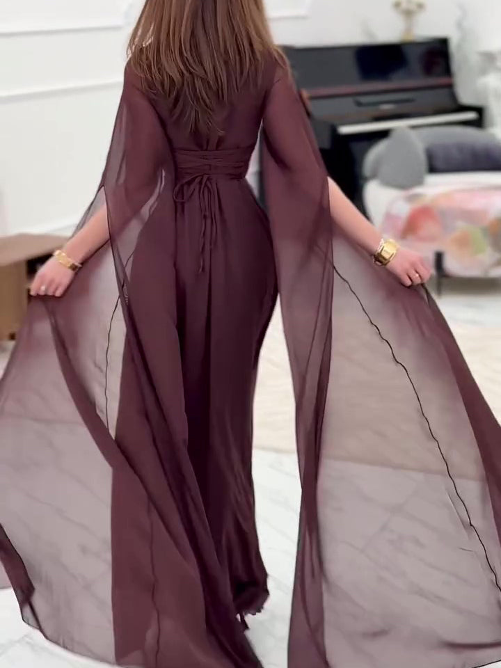 Quiet Luxury: Premium Cushion Knit Long Sleeve Dress