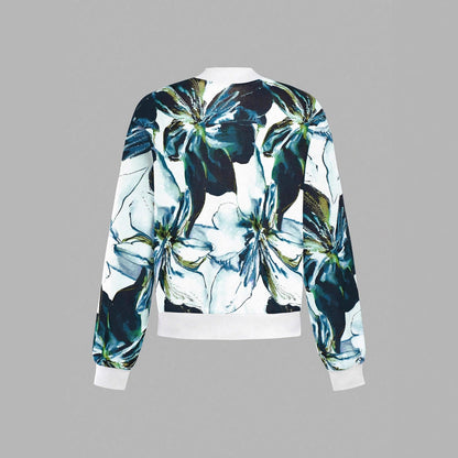 Bold Autumn: Fashionable Sassy Print Jacket