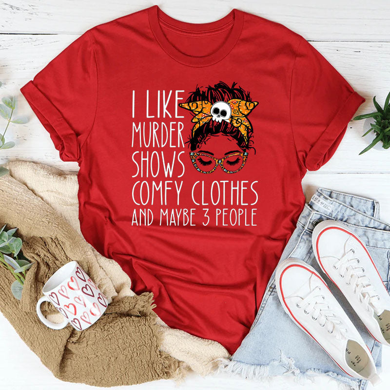 Crochet Because Murder Is Wrong T Shirt For Women