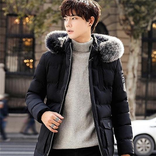 Arctic Denim Down Cotton Vogue Coat