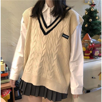 Knit Fashion Vest