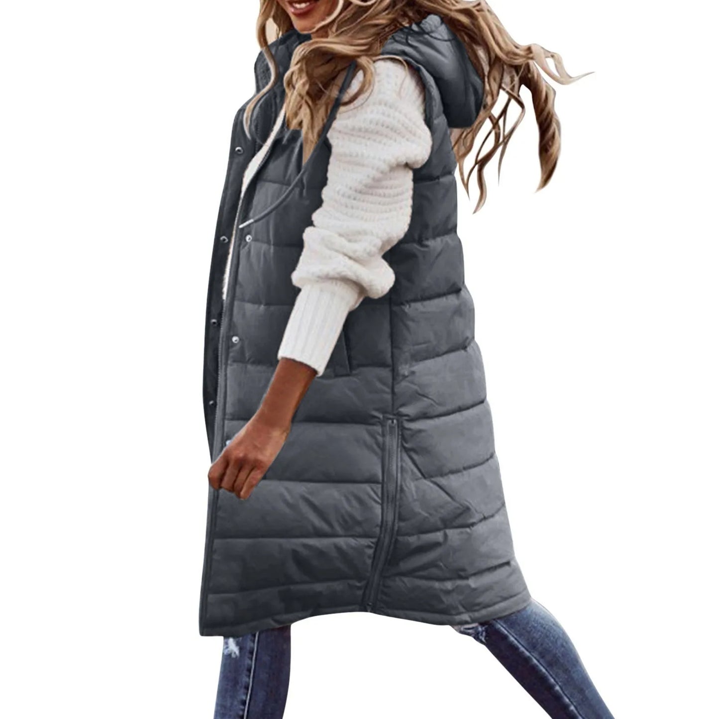 Arctic Aura Hooded Down Vest