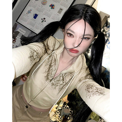 Itsshirty Stylish Printed Hoodie For Women