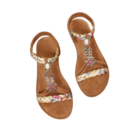 Colorful Woven Sandals