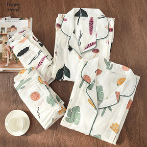 100 Cotton Womens Sleepwear In Artistic Print