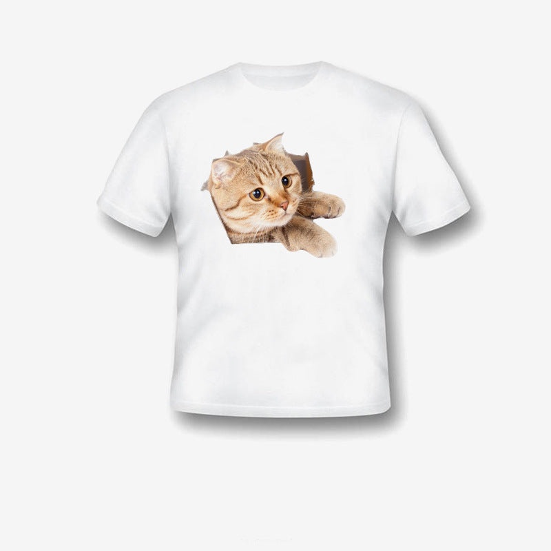 Café Latte Mood: Preppy Milk Coffee Creative T-Shirt