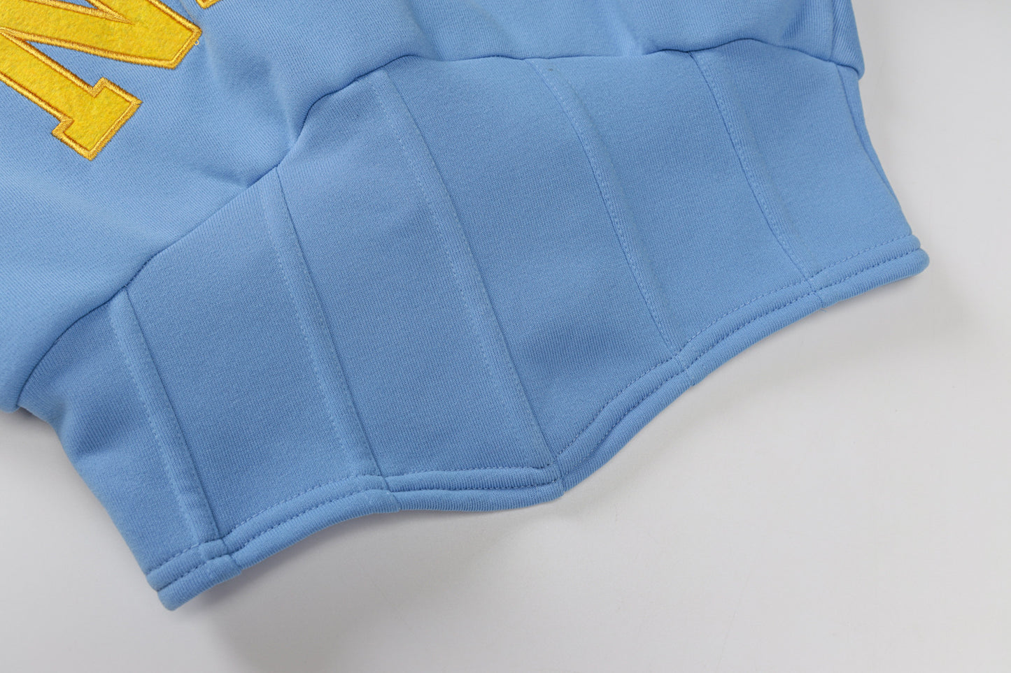 Letter Embroidered Casual Hoodie