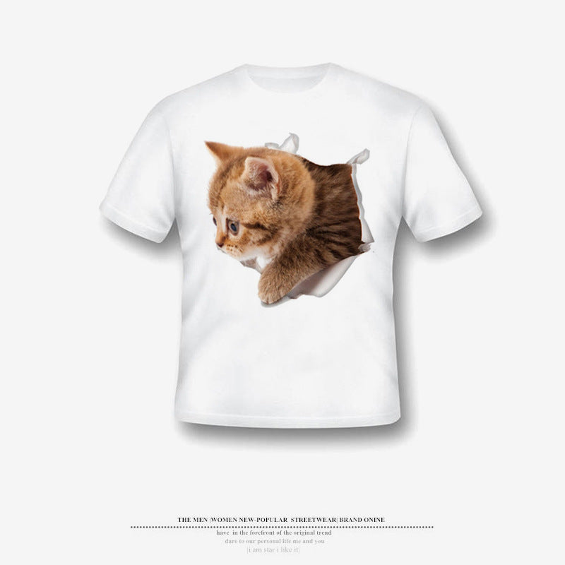 Café Latte Mood: Preppy Milk Coffee Creative T-Shirt