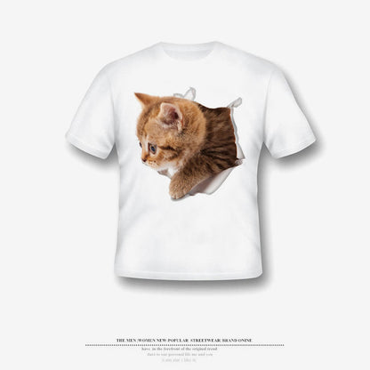 Café Latte Mood: Preppy Milk Coffee Creative T-Shirt