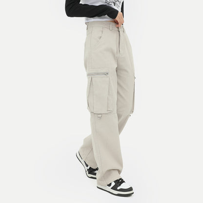 Gothic Streetwear Statement Oversize Low Rise Baggy Trousers