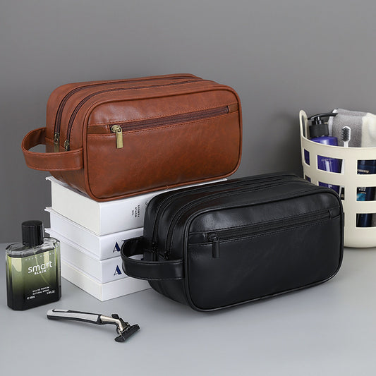 Luxe Travel: Premium PU Cosmetic Bag