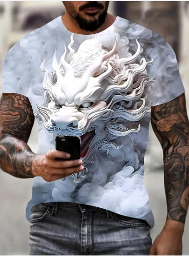 Summer Minimalist: Fashion Printed T-Shirt