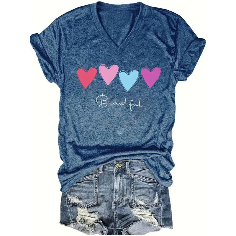 Beachside Minimalist: O-Neck Shirt & Casual Shorts Summer Set
