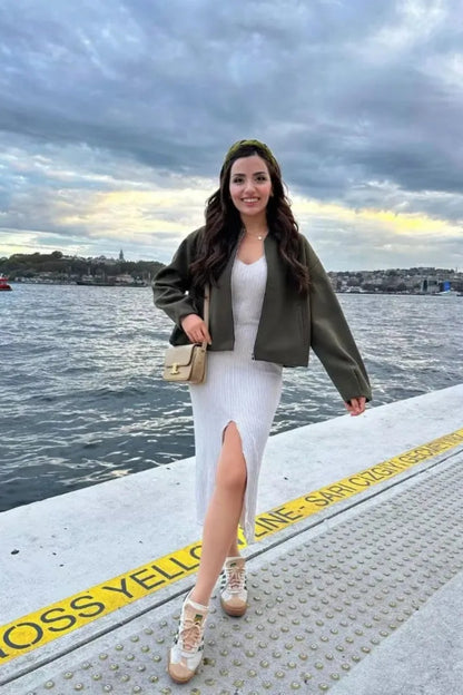 Autumn Outfit Inspiration Loose Coat Styling With Soft Jacket Fashion