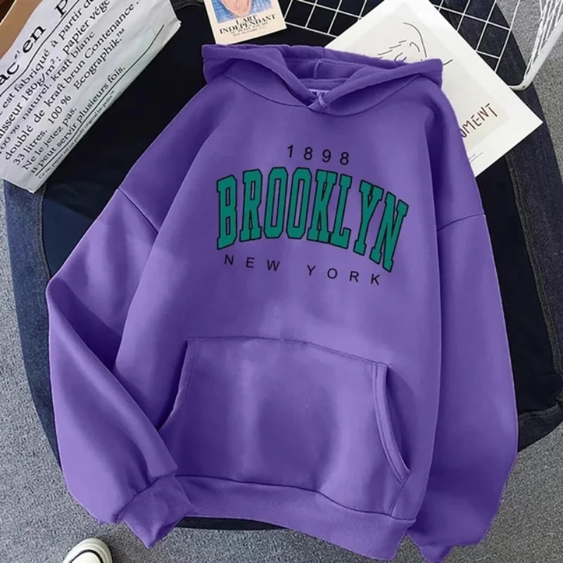 Brooklyn Heritage Cozy Printed Hoodie