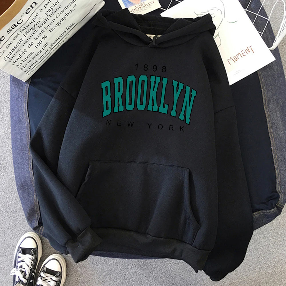 Brooklyn Heritage Cozy Printed Hoodie