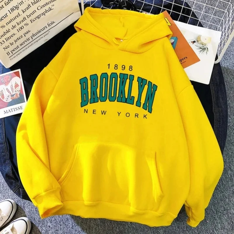 Brooklyn Heritage Cozy Printed Hoodie