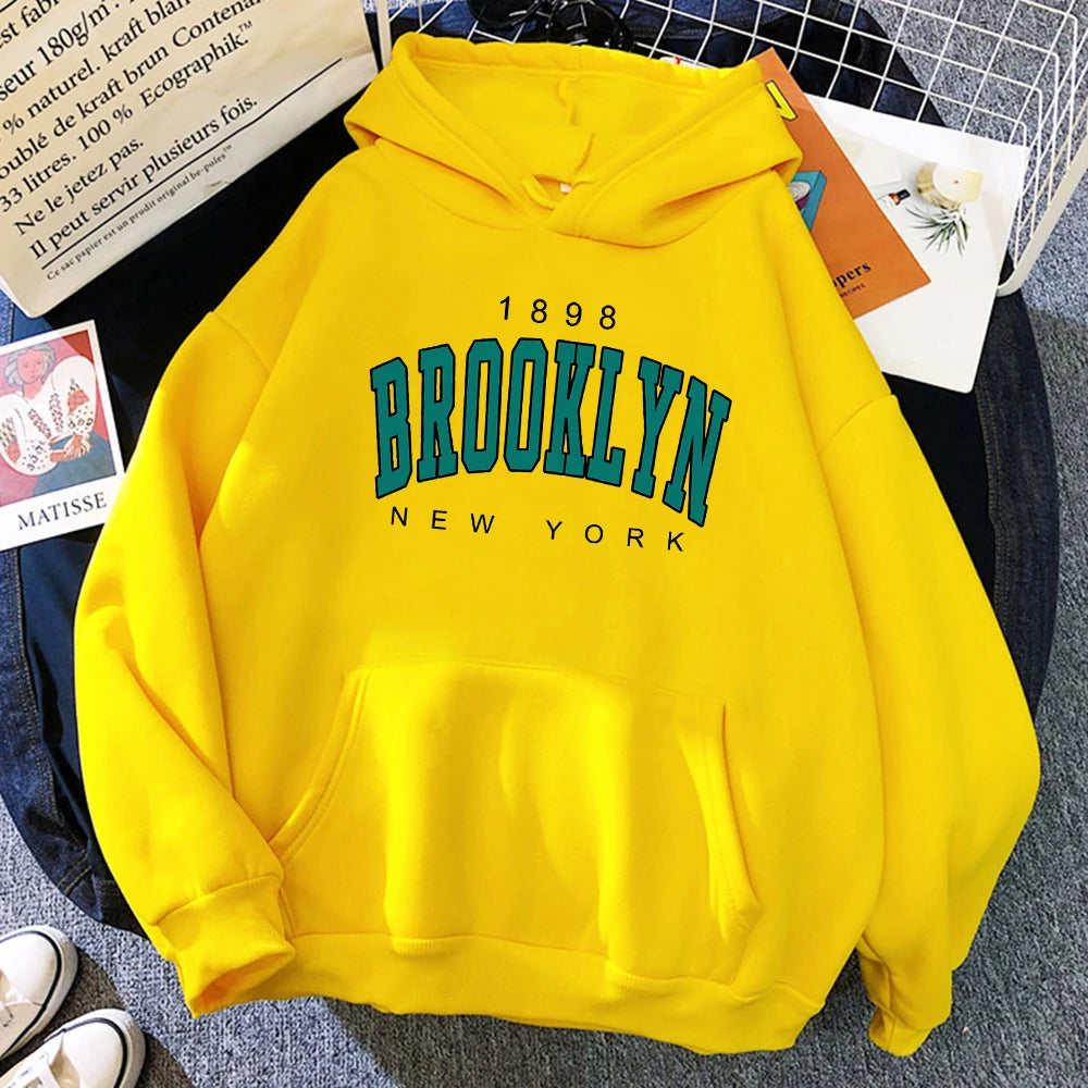 Brooklyn Heritage Cozy Printed Hoodie