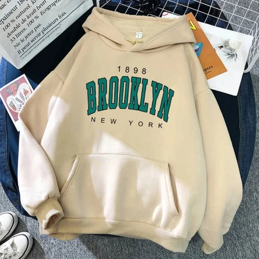 Brooklyn Heritage Cozy Printed Hoodie