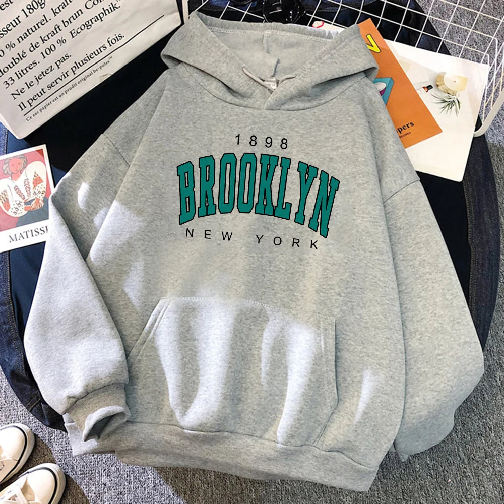 Brooklyn Heritage Cozy Printed Hoodie