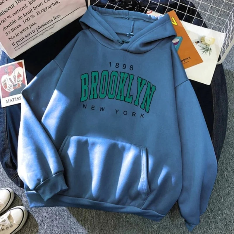 Brooklyn Heritage Cozy Printed Hoodie