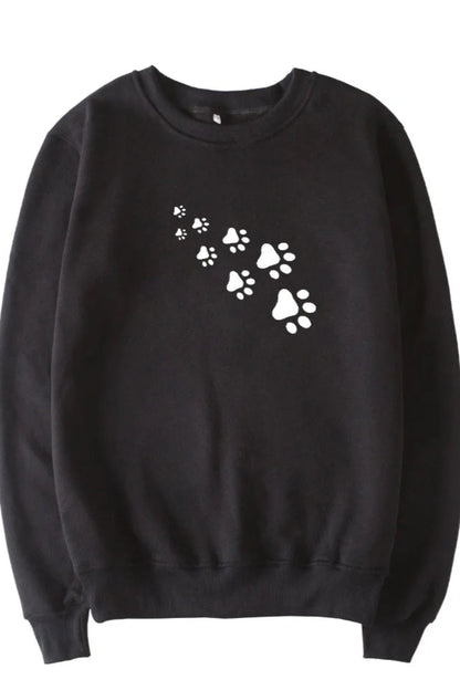 Cozy Autumn Sweatshirt With Bear Print For Casual Fall Outfits