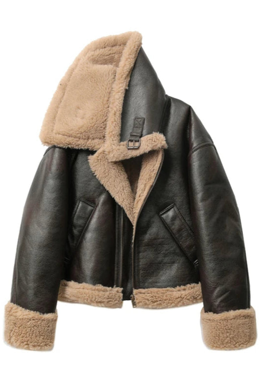Cozy Autumn Winter Coat Outfit Inspiration For Women Warm Brown Jacket Style