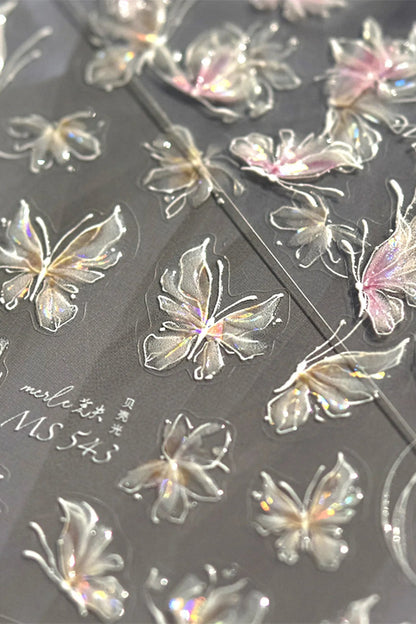 Fairy Butterfly Nail Art Stickers For Fall Nails Inspiration And Manicure Styling