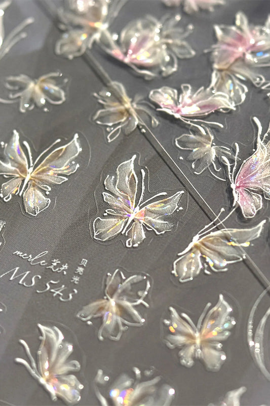 Fairy Butterfly Nail Art Stickers For Fall Nails Inspiration And Manicure Styling