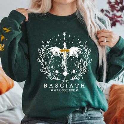 Fall Outfit Sweatshirt For Women With Riders Quadrant Fantasy Graphic Print