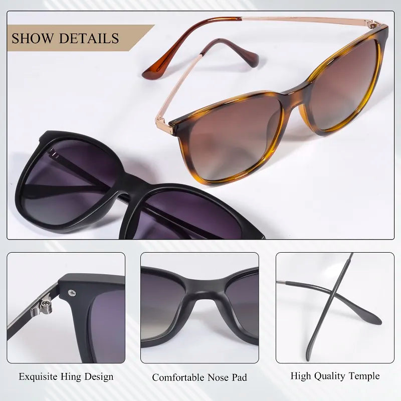 Timeless Polarized Sunglasses by Luxury Designer