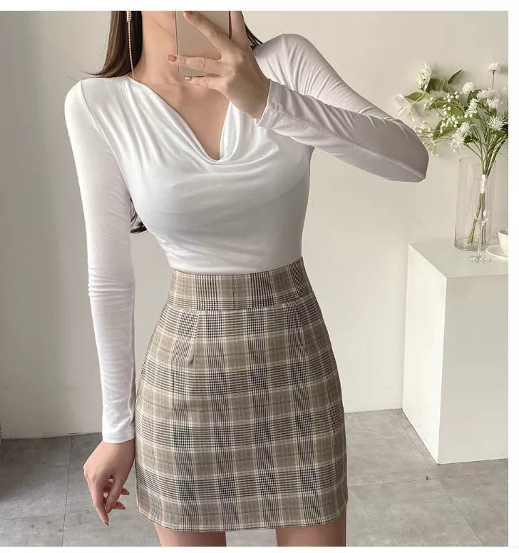 Korean Chic Slim Fit T-Shirt