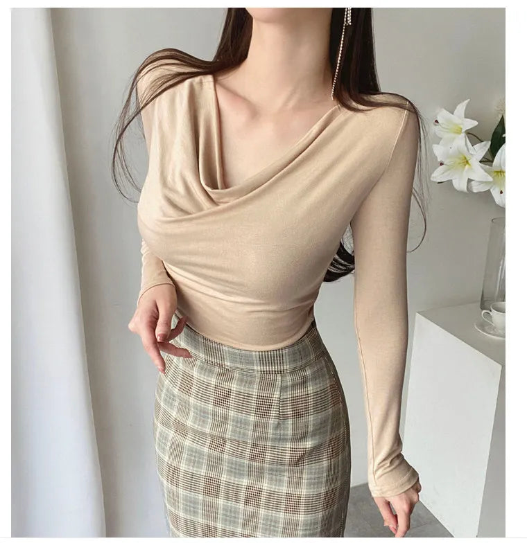 Korean Chic Slim Fit T-Shirt