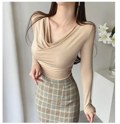 Korean Chic Slim Fit T-Shirt