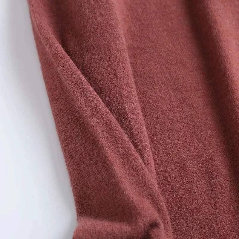 Simple Multicolor Pullover Sweater For Women Fall Outfit Inspiration