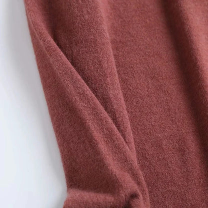Simple Multicolor Pullover Sweater For Women Fall Outfit Inspiration